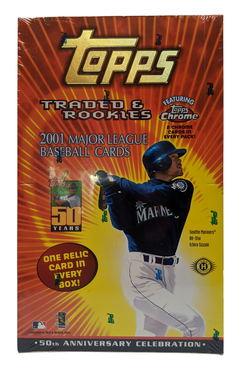 2001 MLB Topps Traded and Rookies Baseball