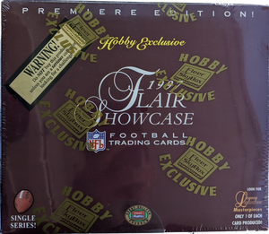 1997 Flair Showcase Football - Premiere Edition