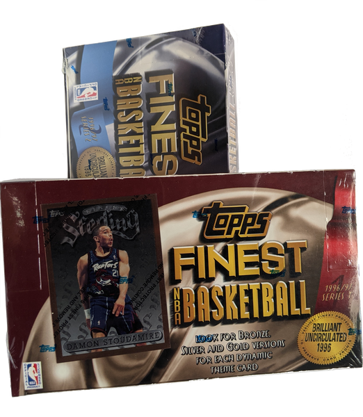 96-97 Topps Finest Series1Basketball Box